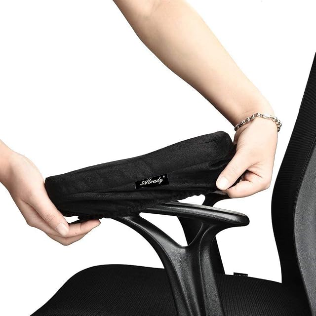Cuscinetti per bracciolo in memory foam Aloudy