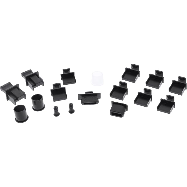 Set di 17 tappi antipolvere per porte PC InLine